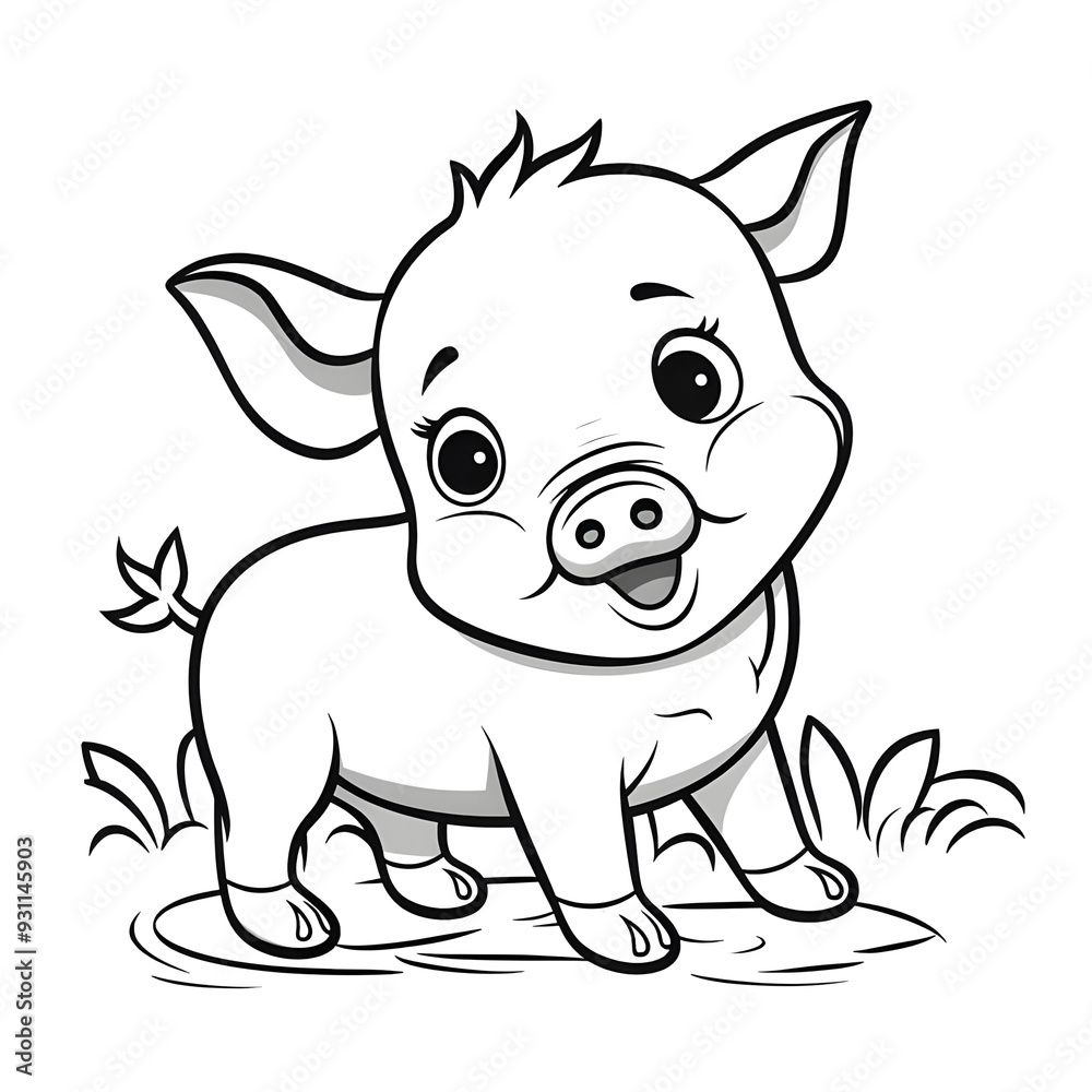 Fototapeta premium Pig