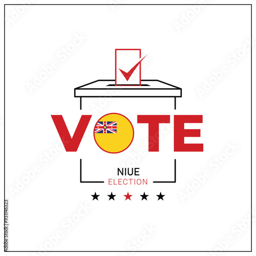 Niue voting, Niue citizen participation in voting, going to vote, voting, hand leaving vote, positive vote, negative vote, hand leaving paper in ballot box, elections, election of ruler.
