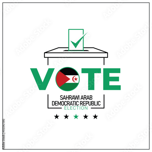 Sahrawi Arab Democratic Republic voting, going to vote, voting, hand leaving vote, positive vote, negative vote, hand leaving paper in ballot box, elections, election of ruler.