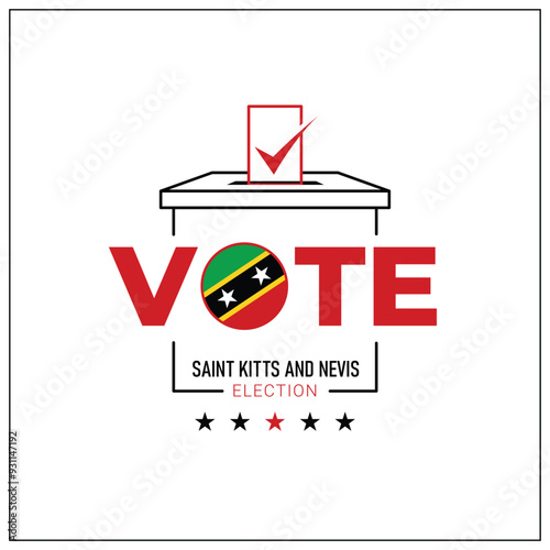 Saint Kitts and Nevis voting, going to vote, voting, hand leaving vote, positive vote, negative vote, hand leaving paper in ballot box, elections, election of ruler.