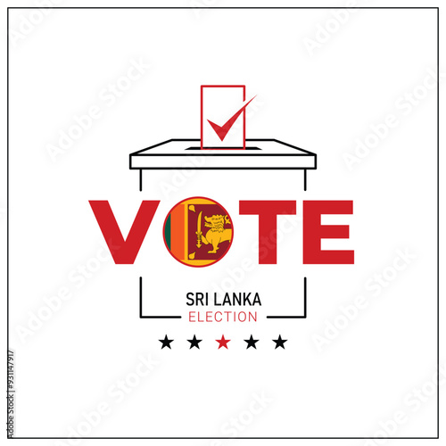 Sri Lanka voting, Sri Lanka citizen participation in voting, going to vote, voting, hand leaving vote, positive vote, negative vote, hand leaving paper in ballot box, elections, election of ruler.