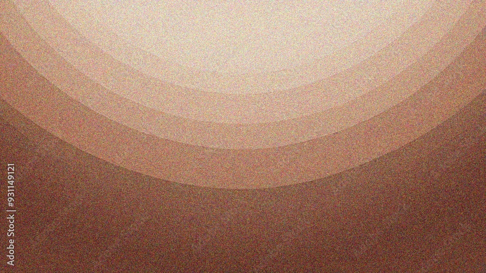 Obraz premium Brown grainy texture effect abstract color gradient background design web banner header poster 