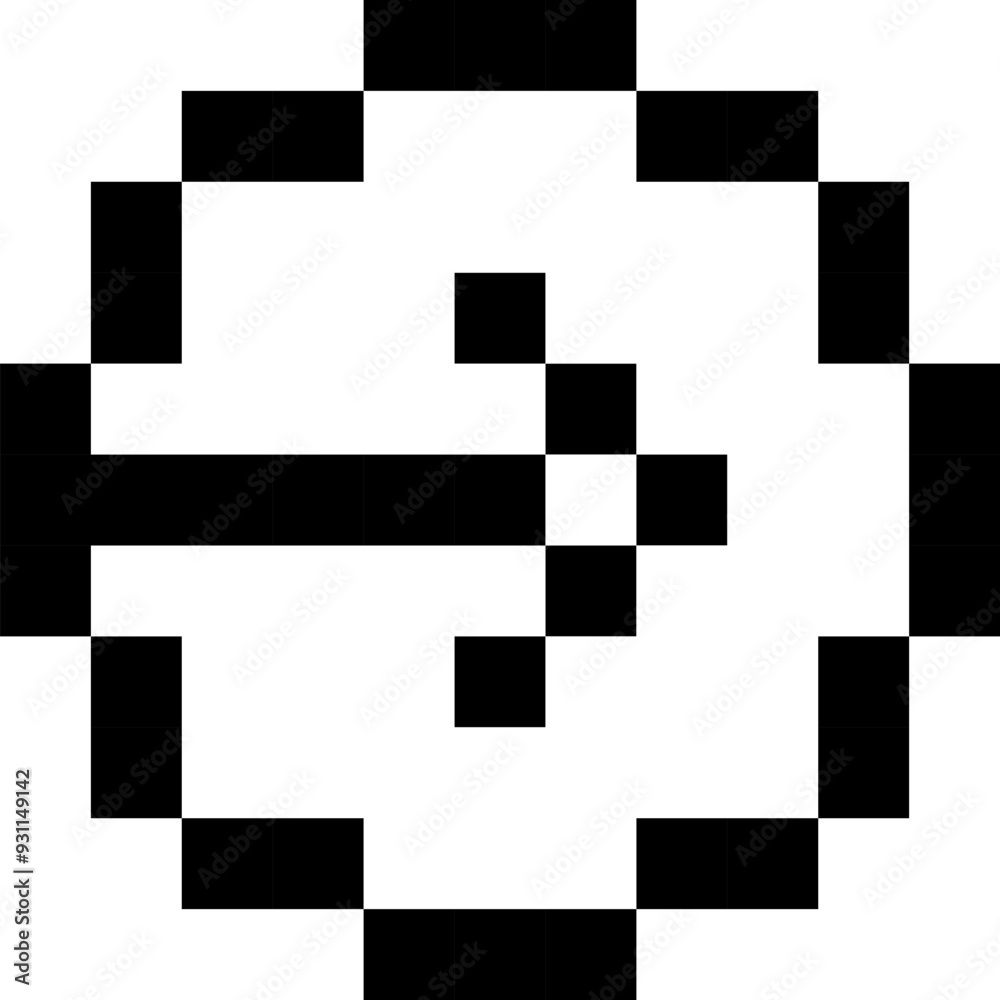 Arrow Sign, Arrow Direction, Pixel Arrow. Vector Icon Arrow Sign, Arrow Direction, Pixel Arrow. Vector Icon