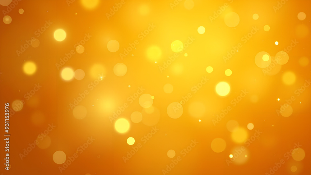 Golden bokeh background with glitter Golden bokeh background with glitter