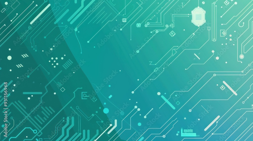 Abstract Digital Circuitry Background Abstract Digital Circuitry Background