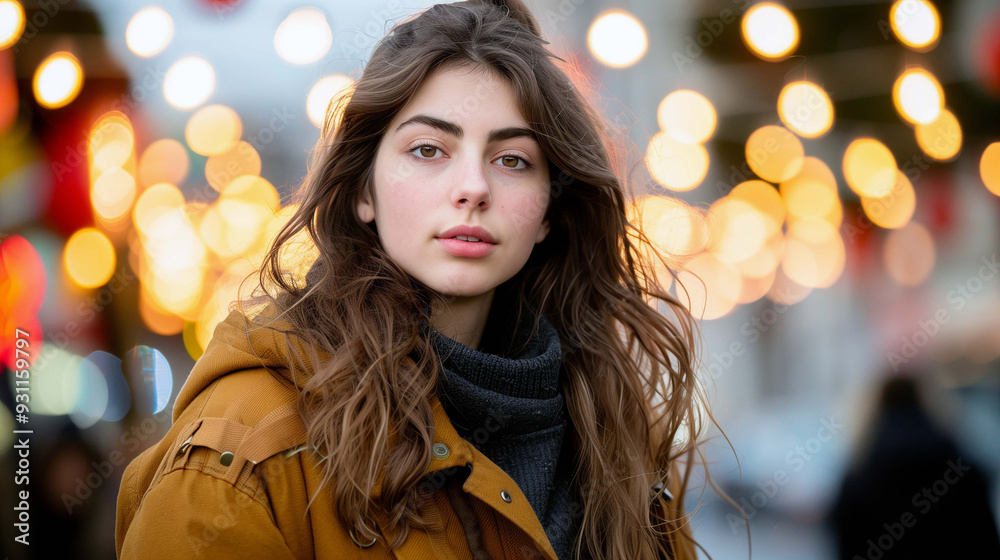 Anticipation in Her Eyes, The Silent Beauty of a Woman Waiting for Something Unknown Anticipation in Her Eyes, The Silent Beauty of a Woman Waiting for Something Unknown