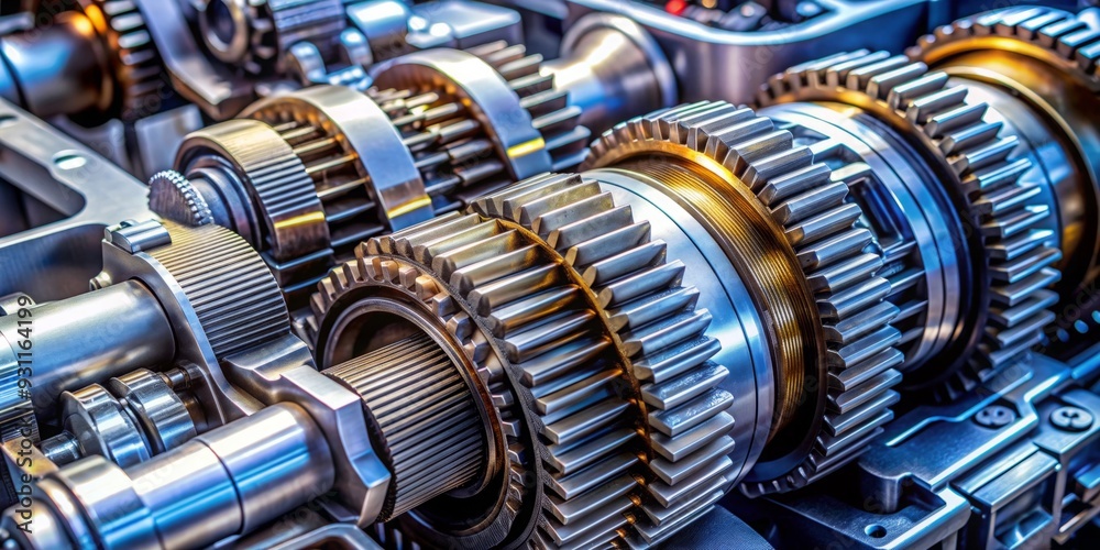 Close-up of intricate mechanical gears and machinery inside a vehicle, technology, machinery, gears, mechanical Close-up of intricate mechanical gears and machinery inside a vehicle, technology, machinery, gears, mechanical
