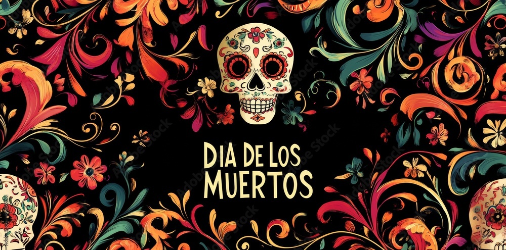 illustration of traditional Mexican illustration of traditional Mexican