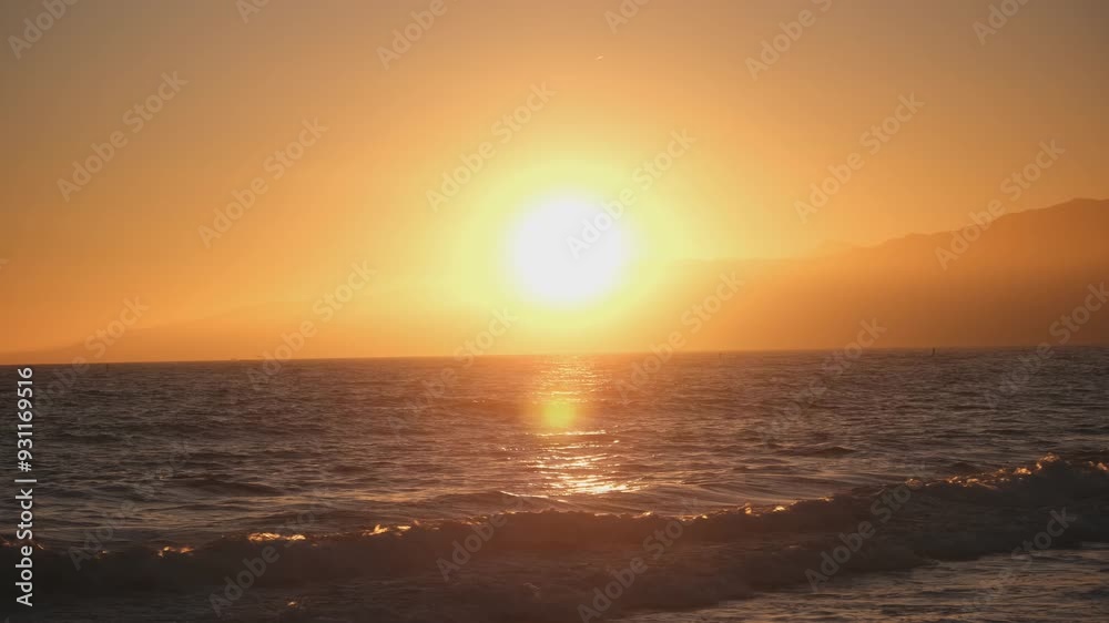 sunset on the beach sunset on the beach