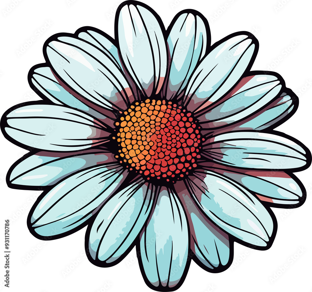 Nice flower clipart desing illustration Nice flower clipart desing illustration