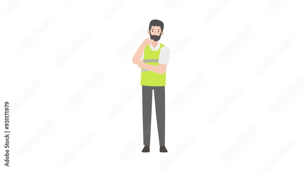 Businessman finding investment Businessman finding investment