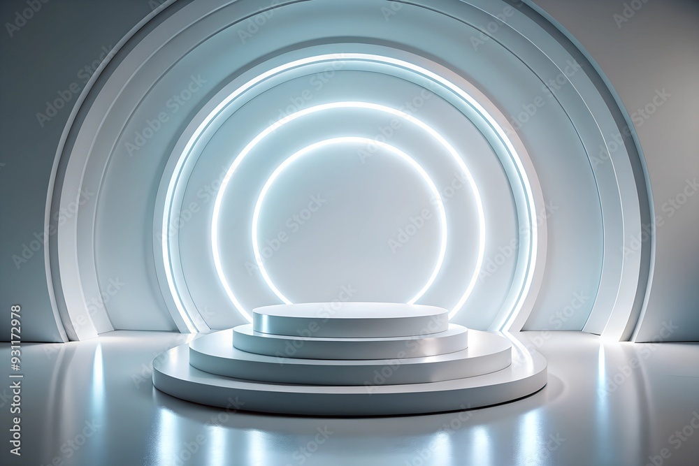 Obraz premium 3d render of a tunnel