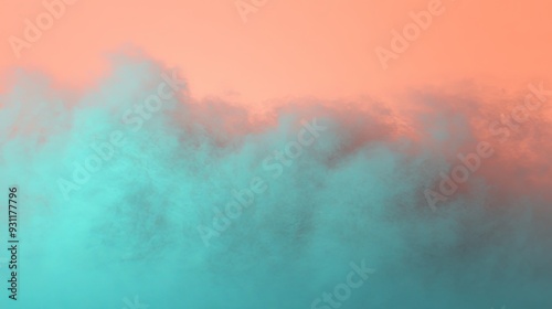 Gradient diffuse background illustration with peach and teal hues, featuring subtle color differences, high-resolution 8k graphic art.