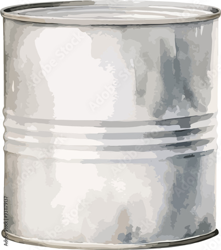 Food Can clipart desing illustration