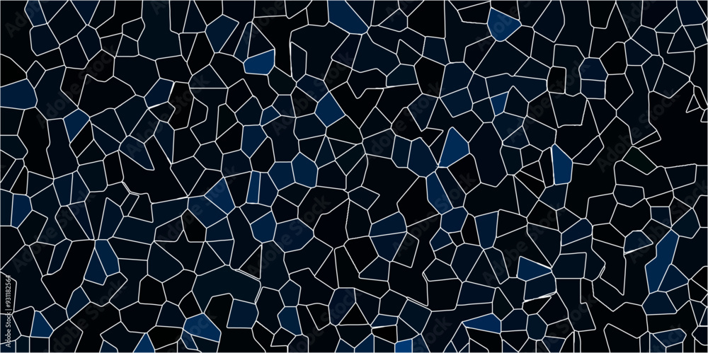3D broken glass quartz vonoroi diagram vector background.Papercut geometric mosaic tiles pattern background. Broken Stained-Glass Background with lines. 3D broken glass quartz vonoroi diagram vector background.Papercut geometric mosaic tiles pattern background. Broken Stained-Glass Background with lines.