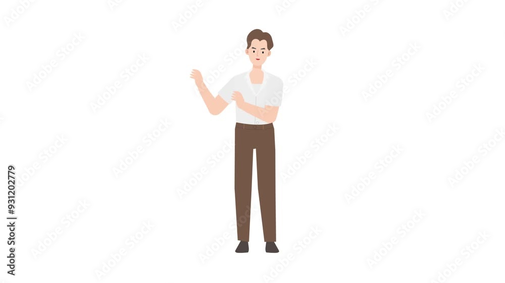 Man Explaining