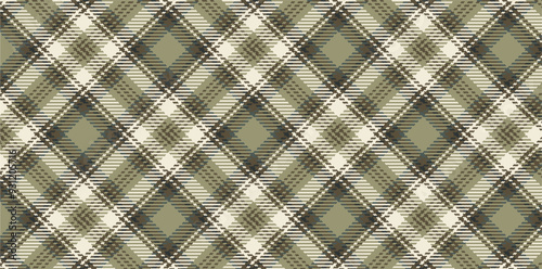 Vector checkered pattern. Tartan, textured seamless twill for flannel shirts, duvet covers, other autumn winter textile mills. Vector Format