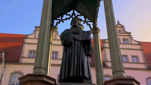 Martin Luther Statue Wittenberg, Germany Reformation