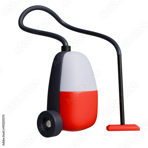 vacuum cleaner 3d icon. shome appliances 3d icons. 3000x3000px