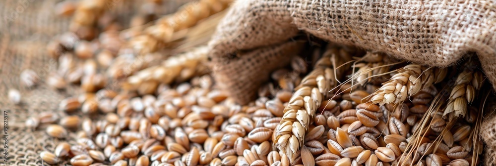 Obraz premium Grain and Bread Price Forecast