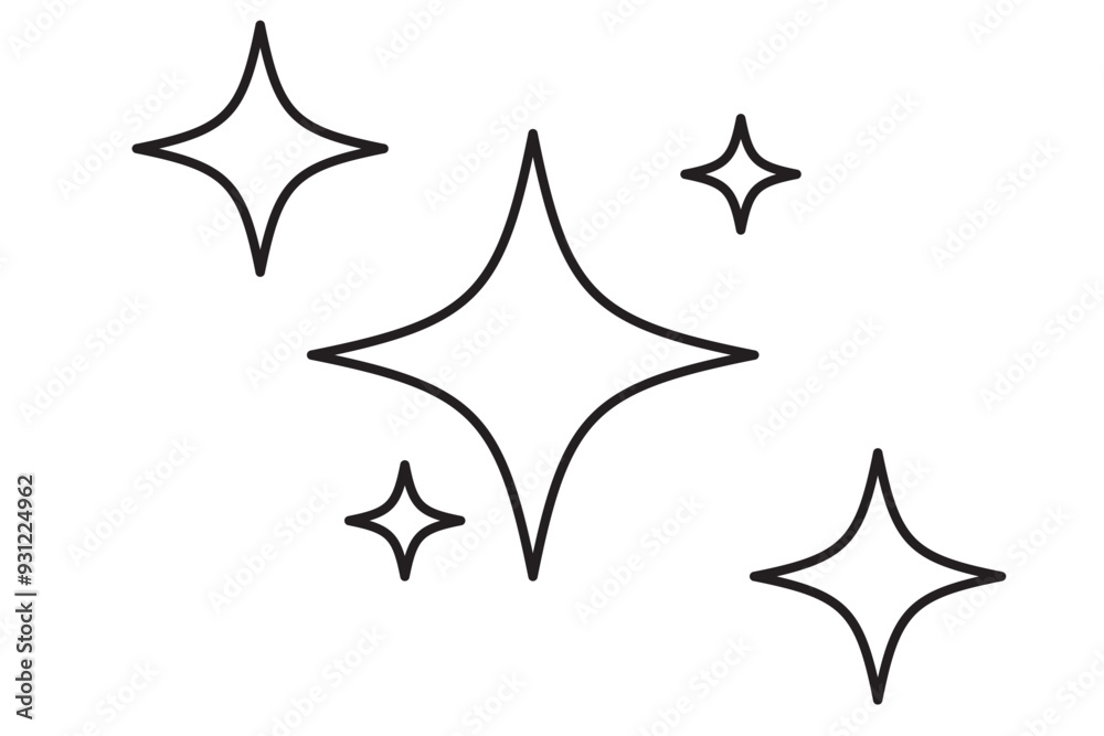 clean surface icon set, easy cleaning, thin line symbol on white background clean surface icon set, easy cleaning, thin line symbol on white background