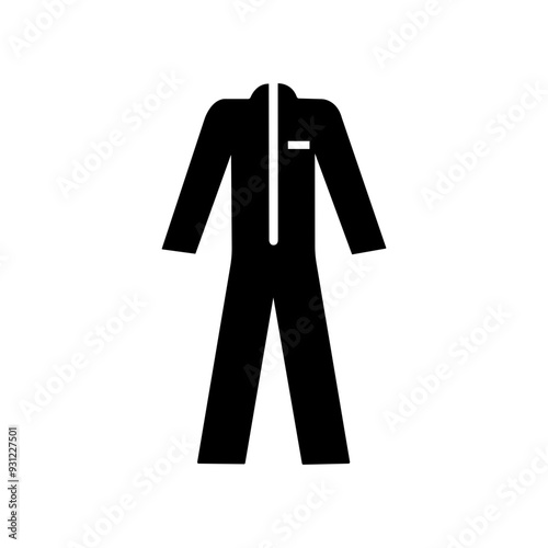 ISO mandatory safety signs_wear protective clothing symbol only