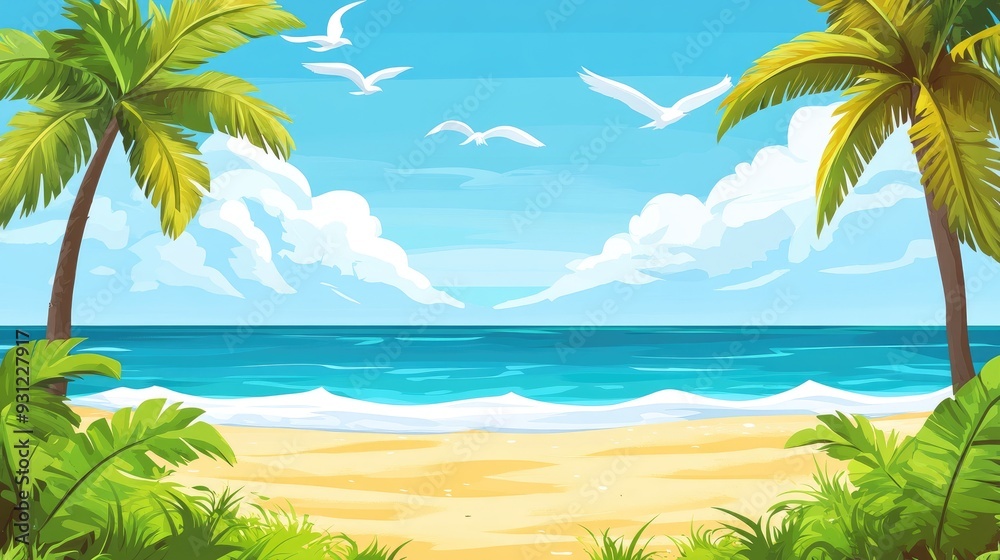 beautiful summer beach backgrounds concept beautiful summer beach backgrounds concept