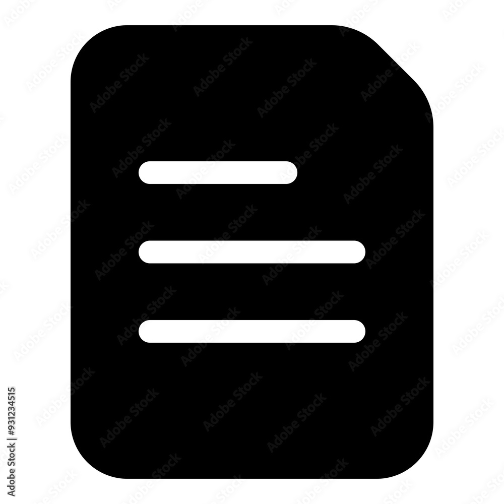 File icon for documents and organization File icon for documents and organization