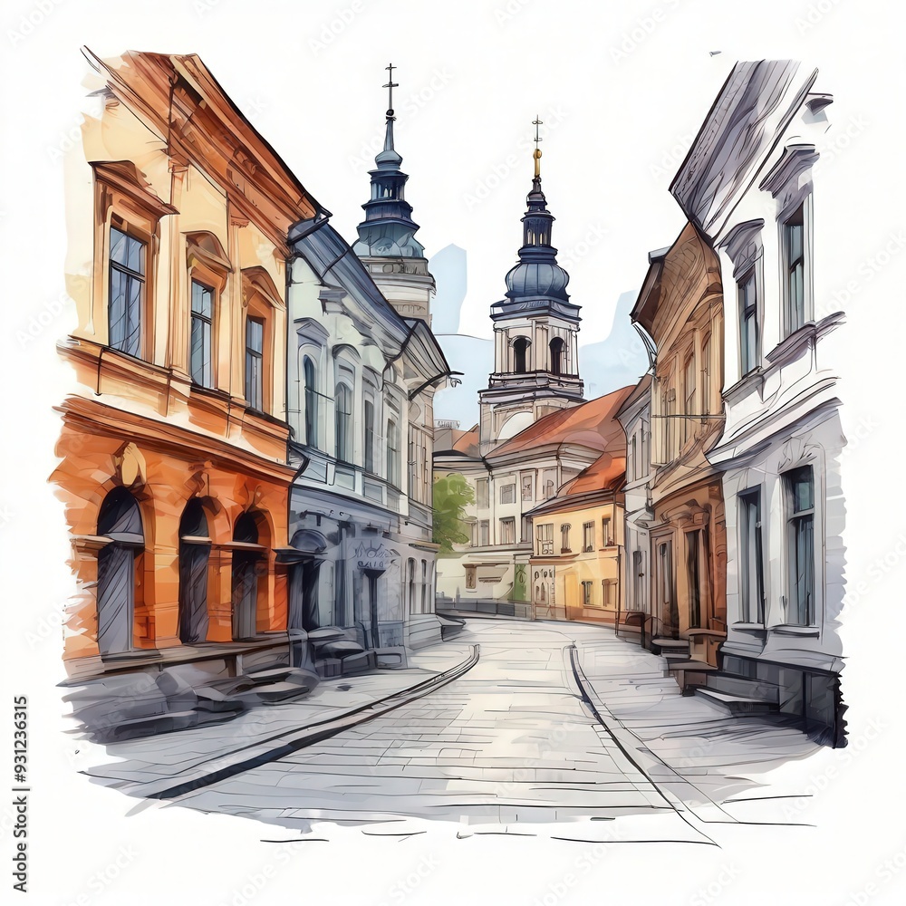 Obraz premium the AI Image Generator, Artwork Boleslawiec, Dolnoslaskie Poland