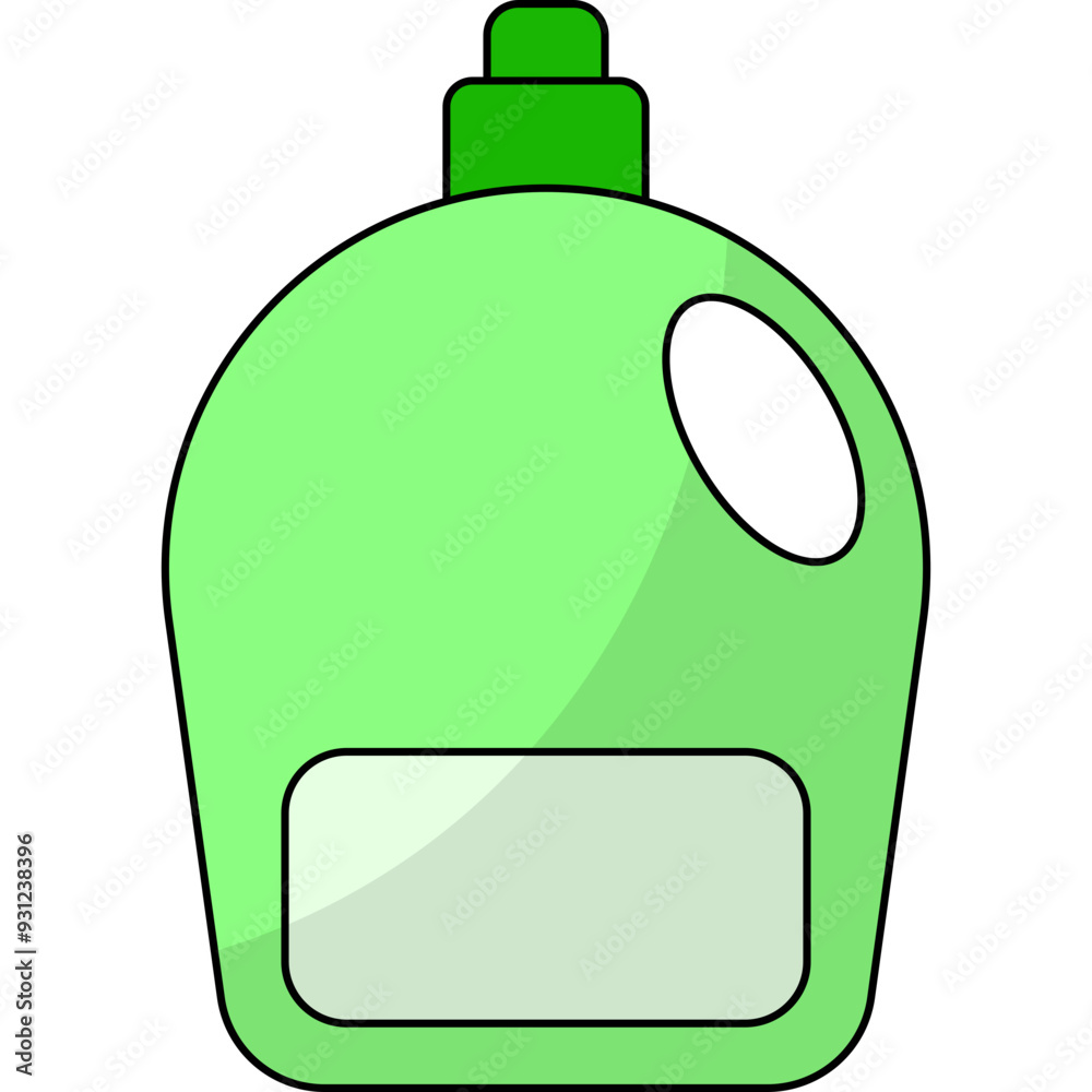 Obraz premium Laundry Soap Illustration