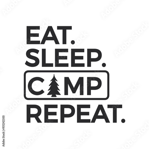 Camping, Camping typo, Typography, Adventure, Adventure Typography, Camp Squad, 