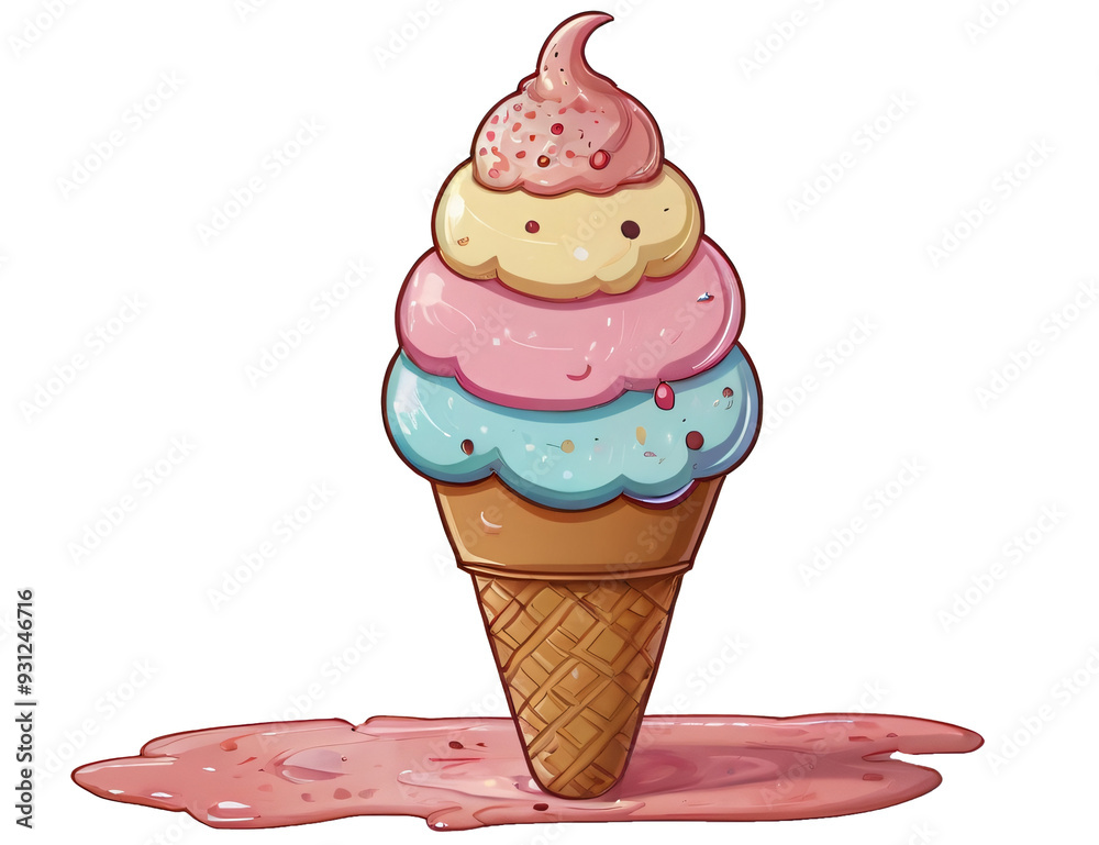 ice cream cone ice cream cone