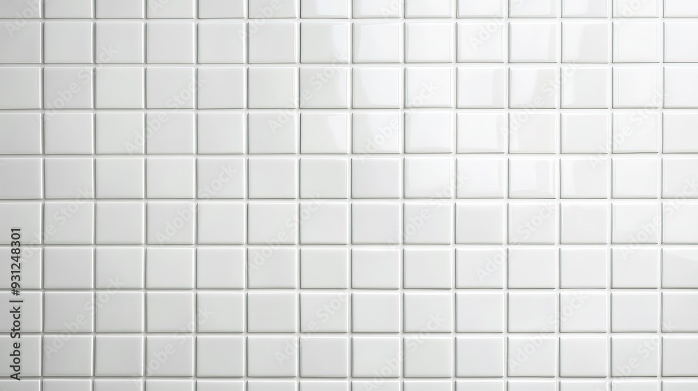 eramic brick wall and floor tiles mosaic background in bathroom and kitchen clean. Design pattern geometric with grid wallpaper decoration. Generative ai eramic brick wall and floor tiles mosaic background in bathroom and kitchen clean. Design pattern geometric with grid wallpaper decoration. Generative ai