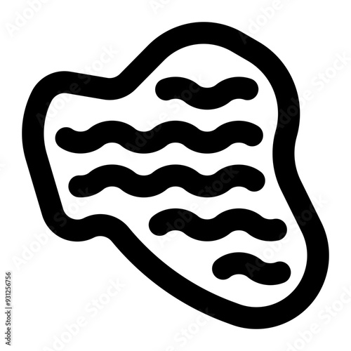 lake, reservoir, water, pool, geography, geographic outline icon