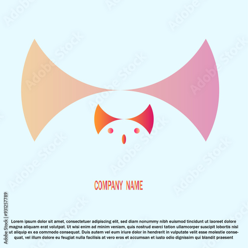 U cat company logo design 