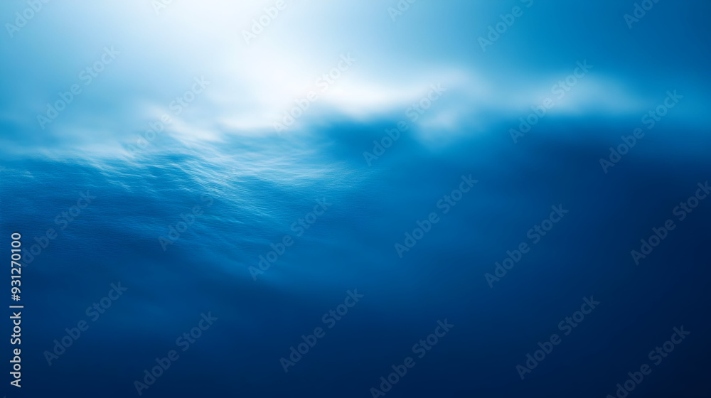 Serene blue ocean waves creating a calming atmosphere. Serene blue ocean waves creating a calming atmosphere.