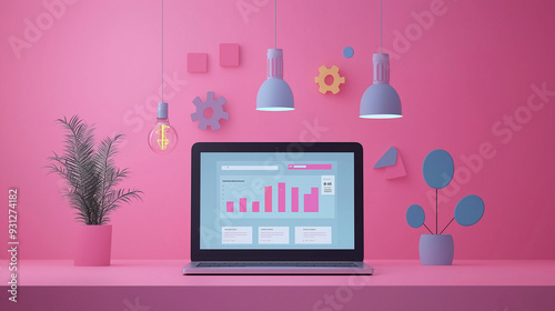 innovation working with laptop