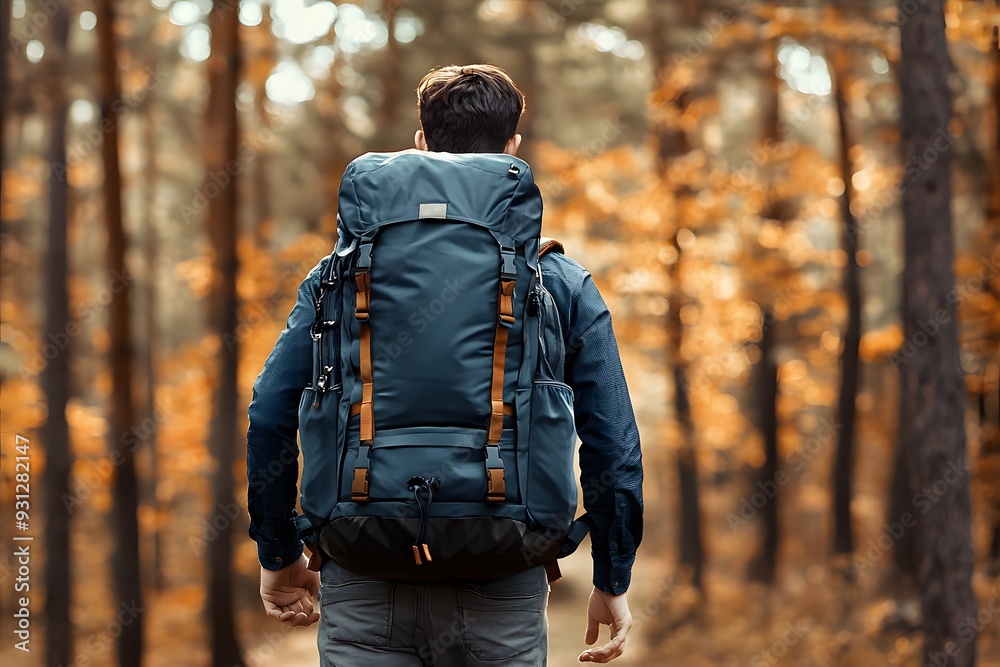Autumnal stroll through a picturesque park, a couple hand-in-hand amidst vibrant leaves Autumnal stroll through a picturesque park, a couple hand-in-hand amidst vibrant leaves