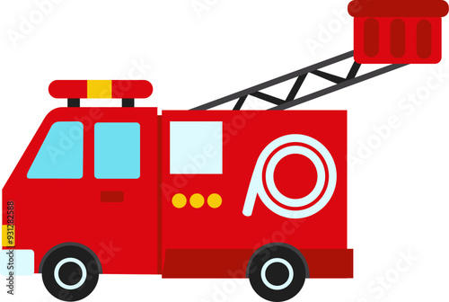 Fire Truck Illustration