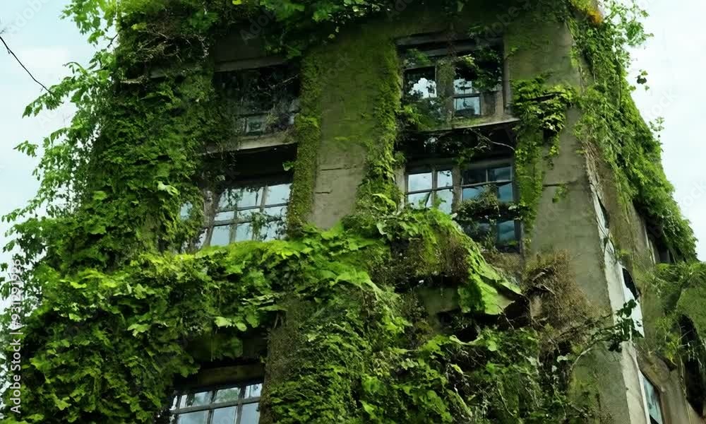 Overgrown Building