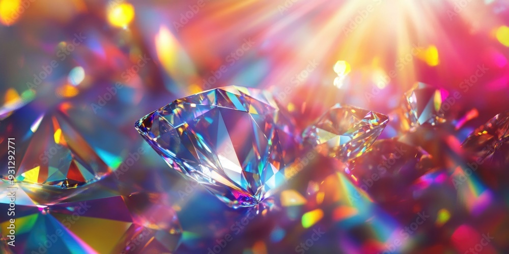 Close-up of diamonds Close-up of diamonds