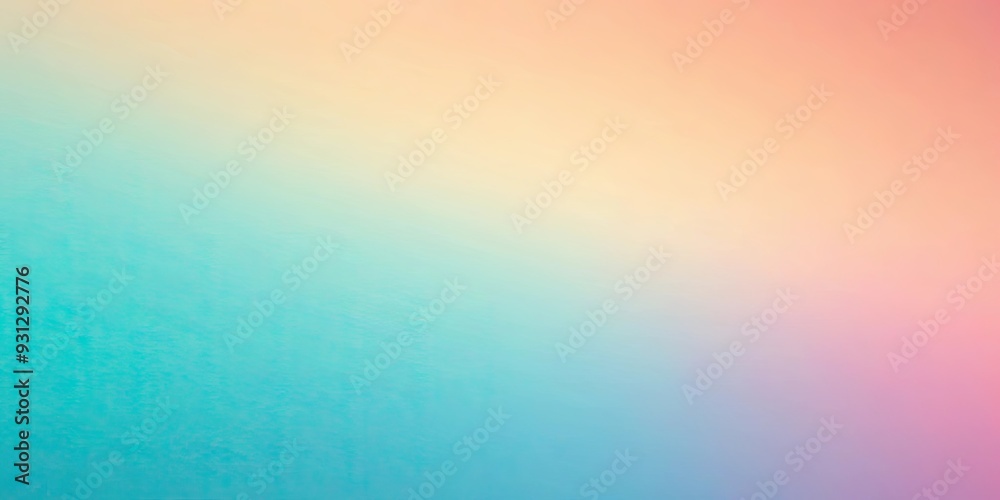 Obraz premium Abstract gradient wallpaper with soft transitions in mutes pastels and cold hues, Mac OS, modern, abstract, wallpaper, soft