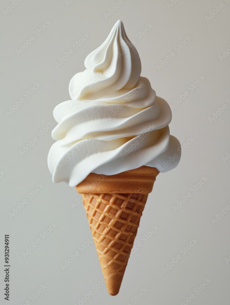 Ice Cream Cone Close-up on a Minimalist Background, Commercial Photography prop, Wallpaper, banner design, brochure, web, advertising, illustration, concept of healthy life style, summer time, Ice Cream Cone Close-up on a Minimalist Background, Commercial Photography prop, Wallpaper, banner design, brochure, web, advertising, illustration, concept of healthy life style, summer time,