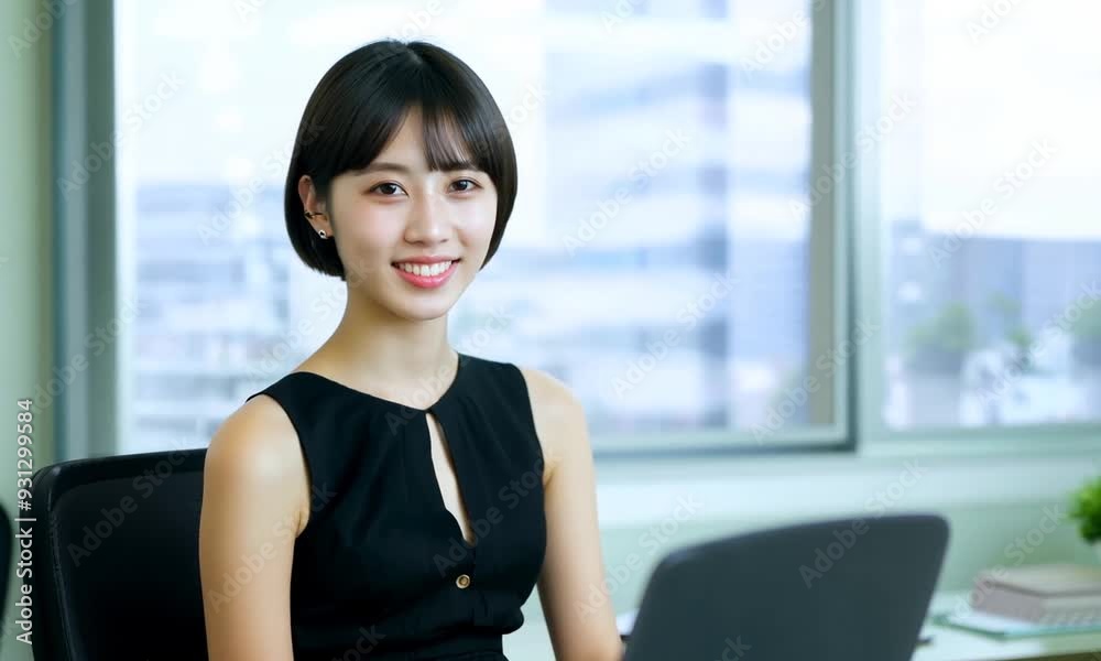 Businesswoman in office Businesswoman in office