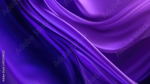 Purple Fabric Close-Up