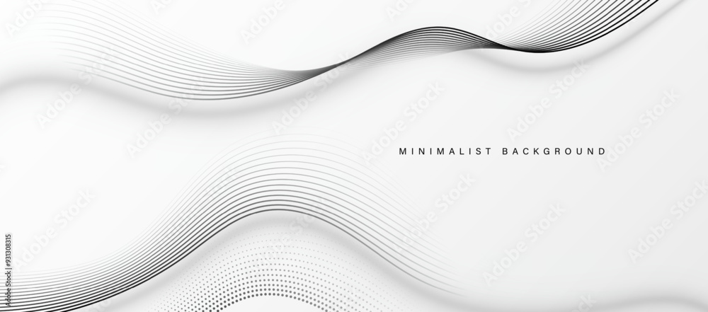 White abstract background with flowing lines. Vector illustration.
White abstract background with flowing lines. Vector illustration.