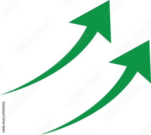 Green Arrow Icon Vector Illustration Design 