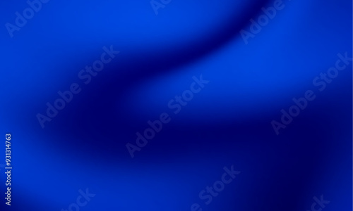 Abstract blue background, Blue curve design smooth shape by blue color with blurred effect