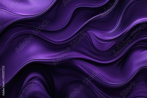 Purple Fabric Close-Up