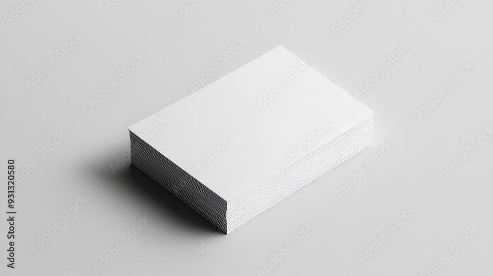A clean, white business card with simple typography and ample margin, illustrating the role of white space in professional design.